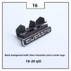 For Wszj8 A4L A5 A6L Q3 Q5 Quattro Front Grille Badge & Rear Trunk Emblem High-End Style Decoration Exterior Upgrade Accessories