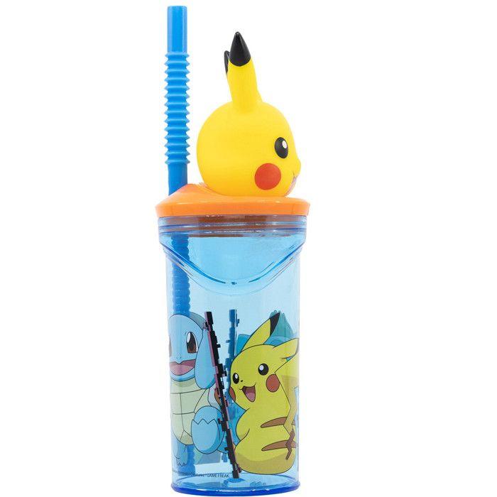 Wasserflasche - Pokémon - Verzerrung - Kunststoff - 360 ml - Unisex