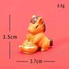 5Pcs Cartoon Horse Animal Miniatures Resin Ornaments Fairy Garden Decoration Moss Terrarium Micro Landscape