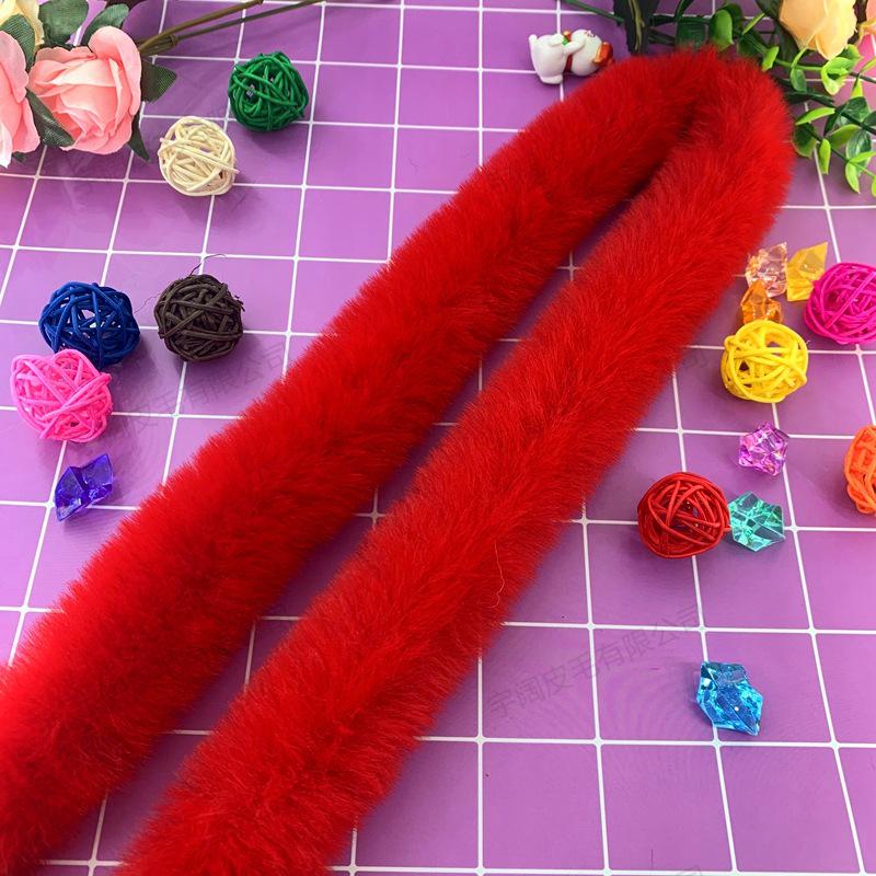 

Отделка из искусственного меха Аксессуары для ханьфу: Имитация меха выдры, мех голубого кролика и зеленая кружевная отделка 3 cm