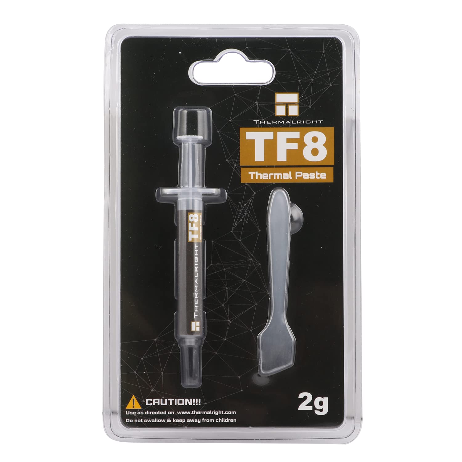 Thermalright TF Series TF8 Thermal Paste 2.0g, Thermal Conductivity 13.8Wm-k, High-Performance CPU Thermal Paste, Authorized Distributor in Japan.