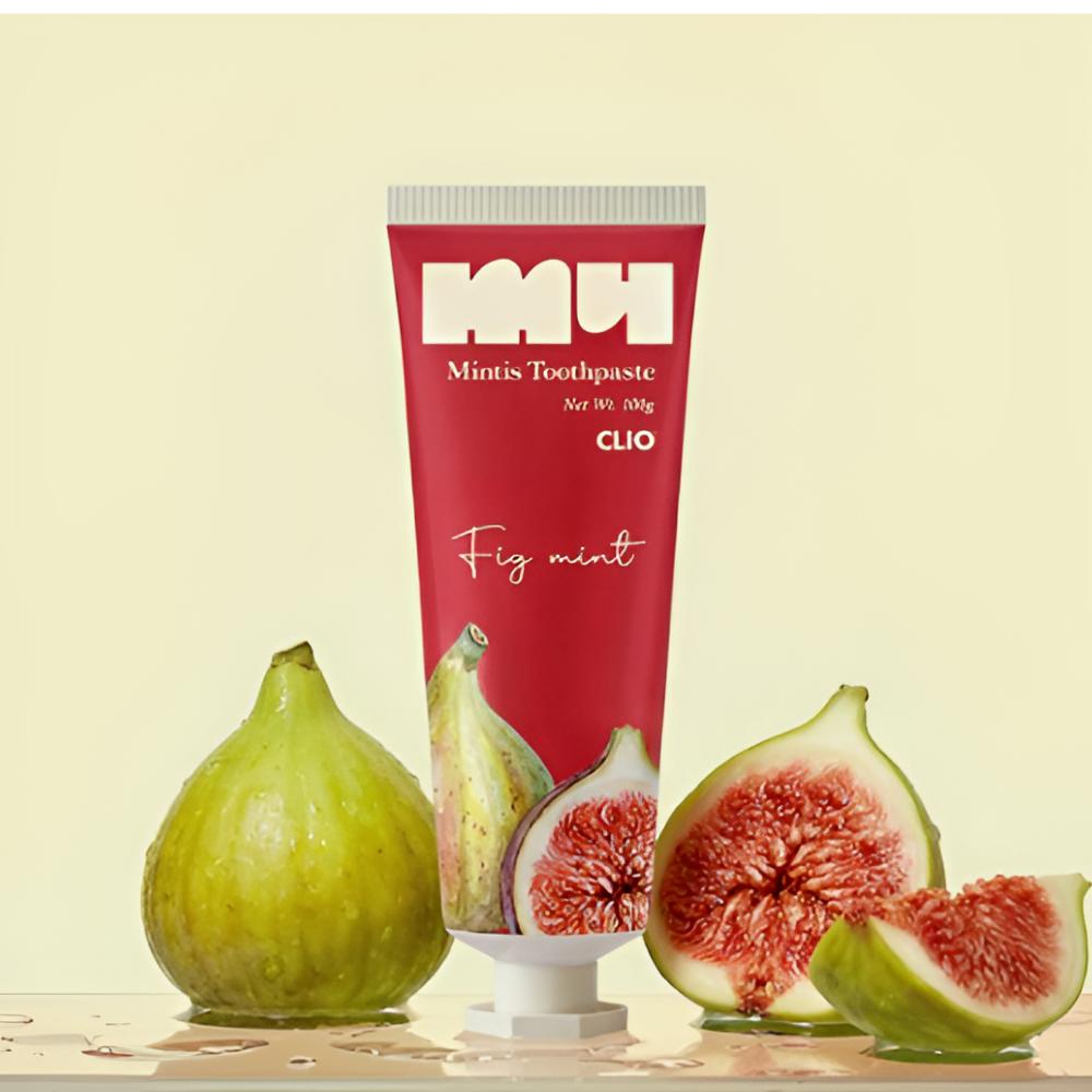 Clio My MENTOS Fig Mint Toothpaste 100g X3 Set Fresh Breath Whitening Toothpaste