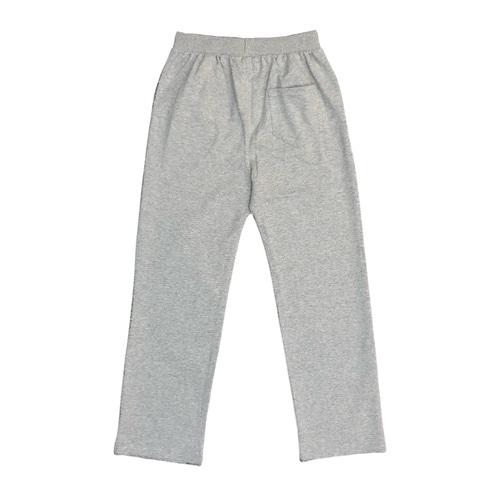 Nubelleumieleu Double Logo Wide Pants Gray