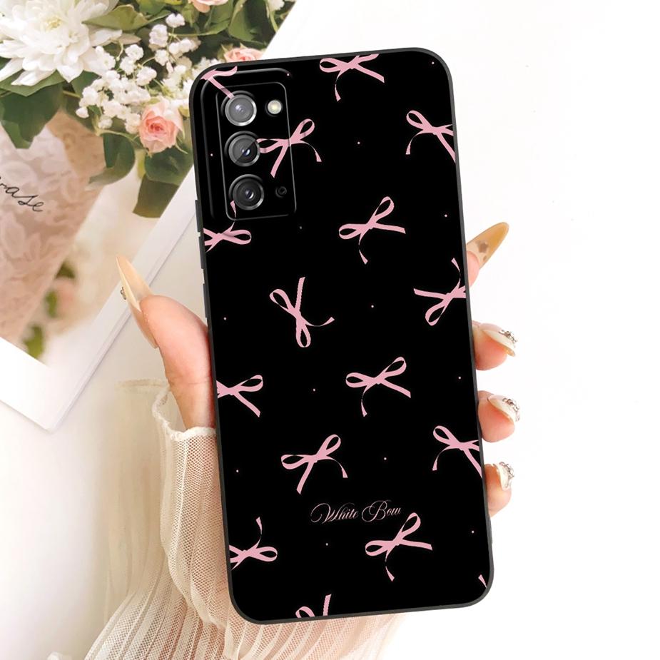For Samsung Galaxy Note20 Case SM-N980F Cute Cat Duck Cartoon Cover Soft TPU Phone Case For Samsung Note 20 Ultra Note20 5G Bags