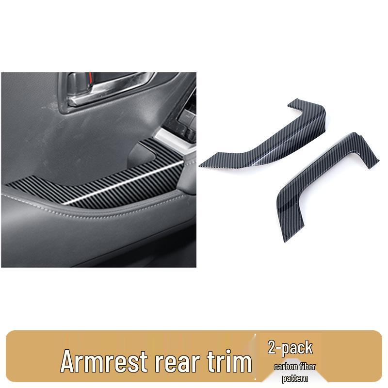 Land Cruiser LC300 Carbon Fiber Interior Door Handle Armrest Trim