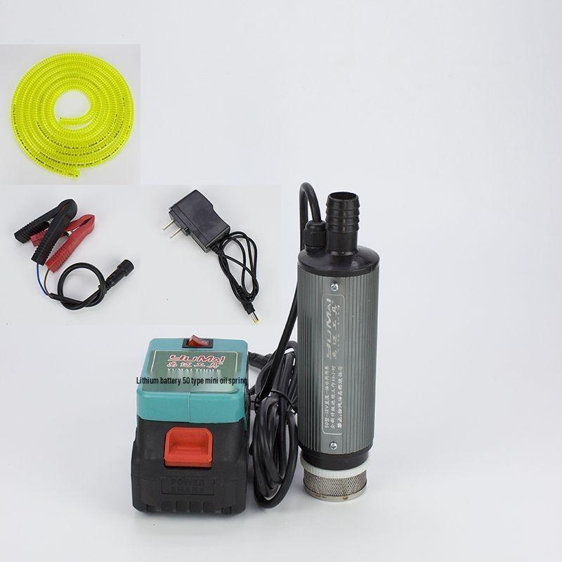 High-Power 12V Portable Lithium Battery Pump for Diesel and Water