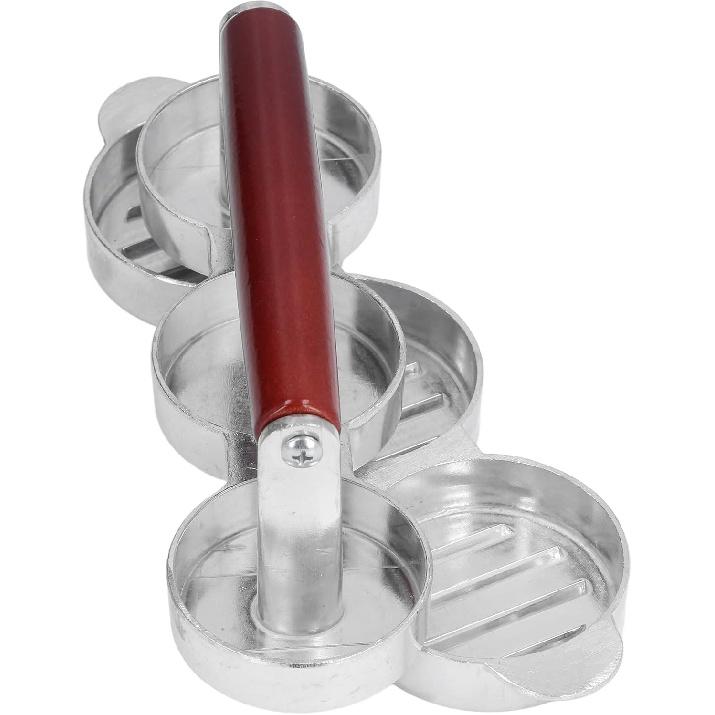 Mini Burger Press, Round Shape Hamburger Press Patty Maker for Picnic for Barbecue