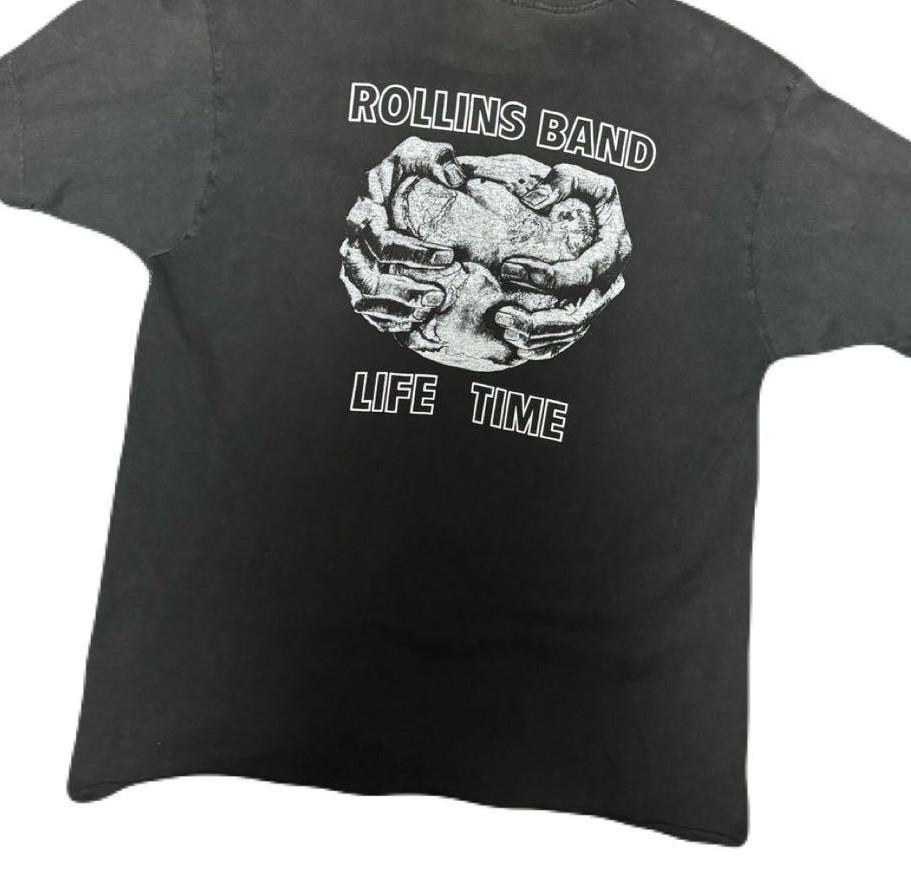 ROLLINS BAND Life Time T-Shirt Cotton Unisex S-5XL GE210 Unisex T-Shirt XXL