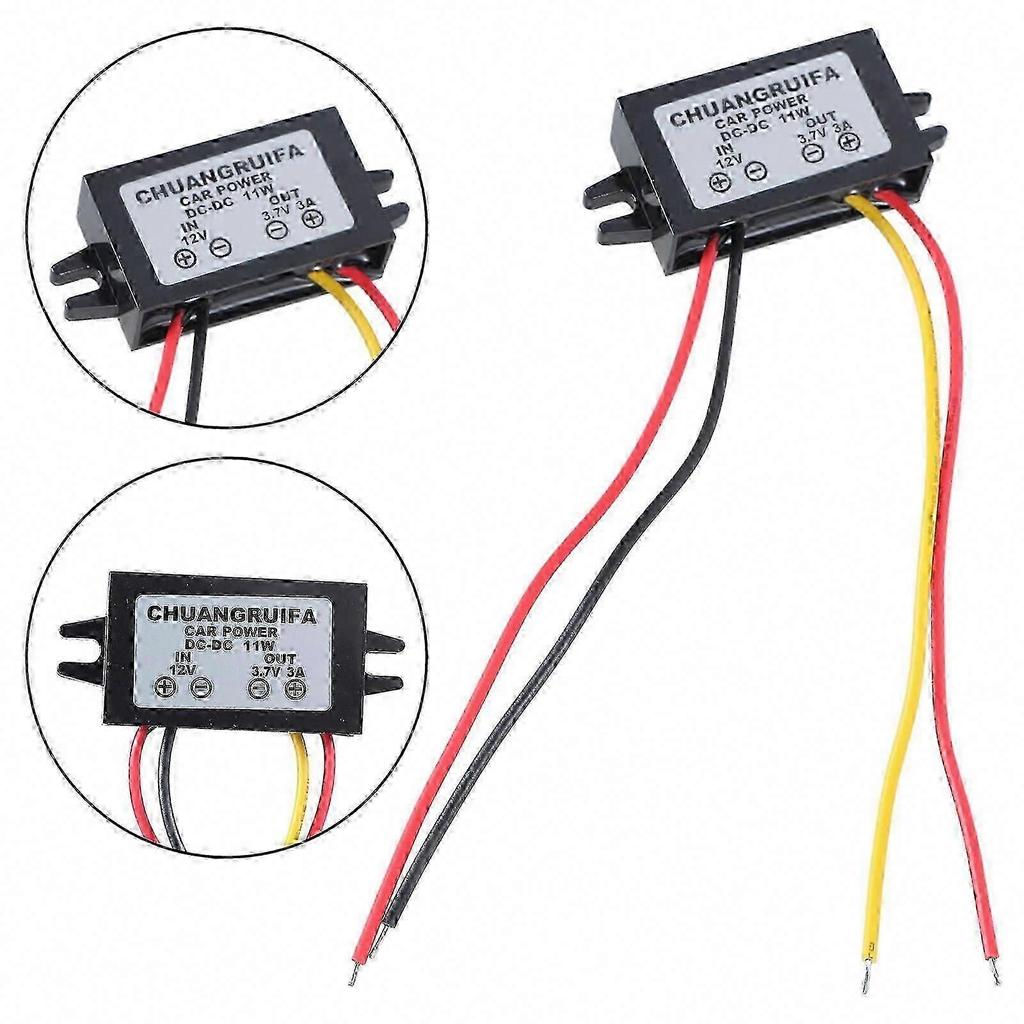 12V To 3.7V 3A 11W DC-DC Step Down Converter Car Power Supply Module New