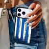 Greece Greek Flag Phone Case For iPhone 17 Air 14 15 13 12 Max Cover For Apple 14 15 16 16e 11 Pro Max Plus