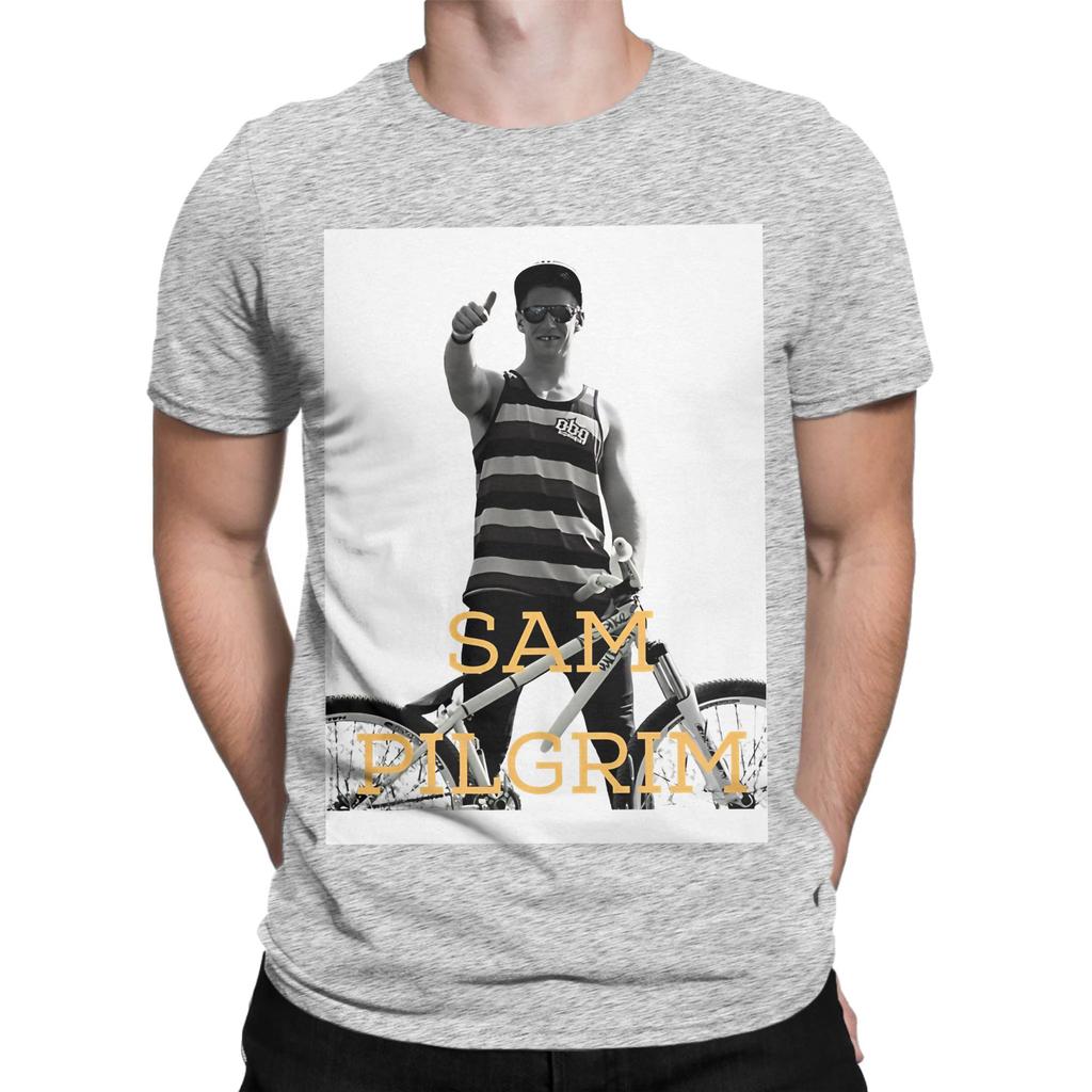 Sam Pilgrim Out of Control Graphic 100 Cotton TShirt Sam Pilgrim Tees Tops For Unisex
