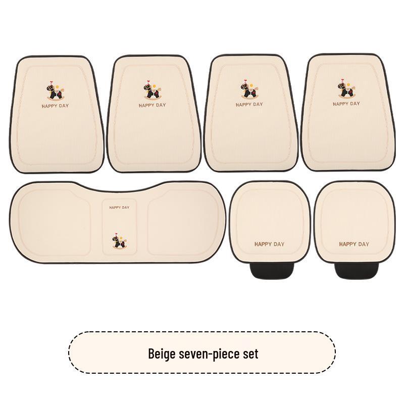 Universal Cute Horse Car Seat Cushion for Honda Models: Accord, Binzhi, Haoying, Civic, Xingge