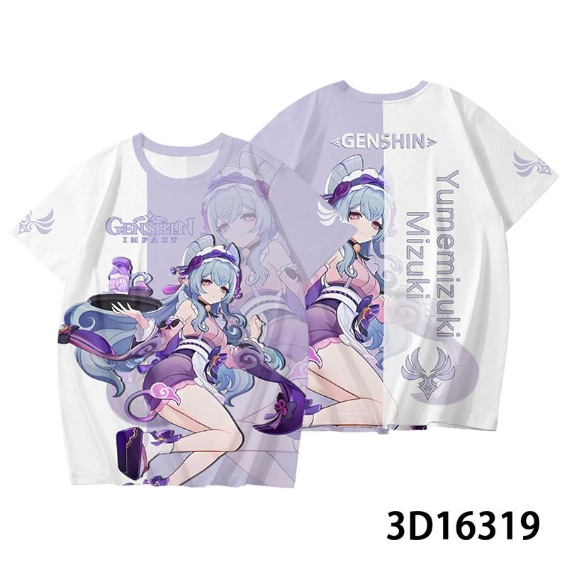 T-shirt 3D Mizuki Print Anime t shirt For Men Women Harajuku T shirt Kids Top