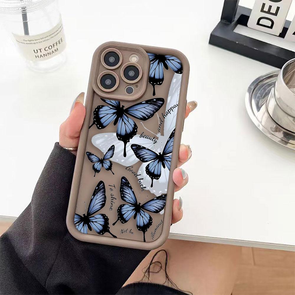 Beautiful Butterfly Phone Case For VIVO V60 V21 V23E V25 V27 V27E V29 V29E V30 V30E V40 V50 X80 X90 X100 X200 Shell Case Cover