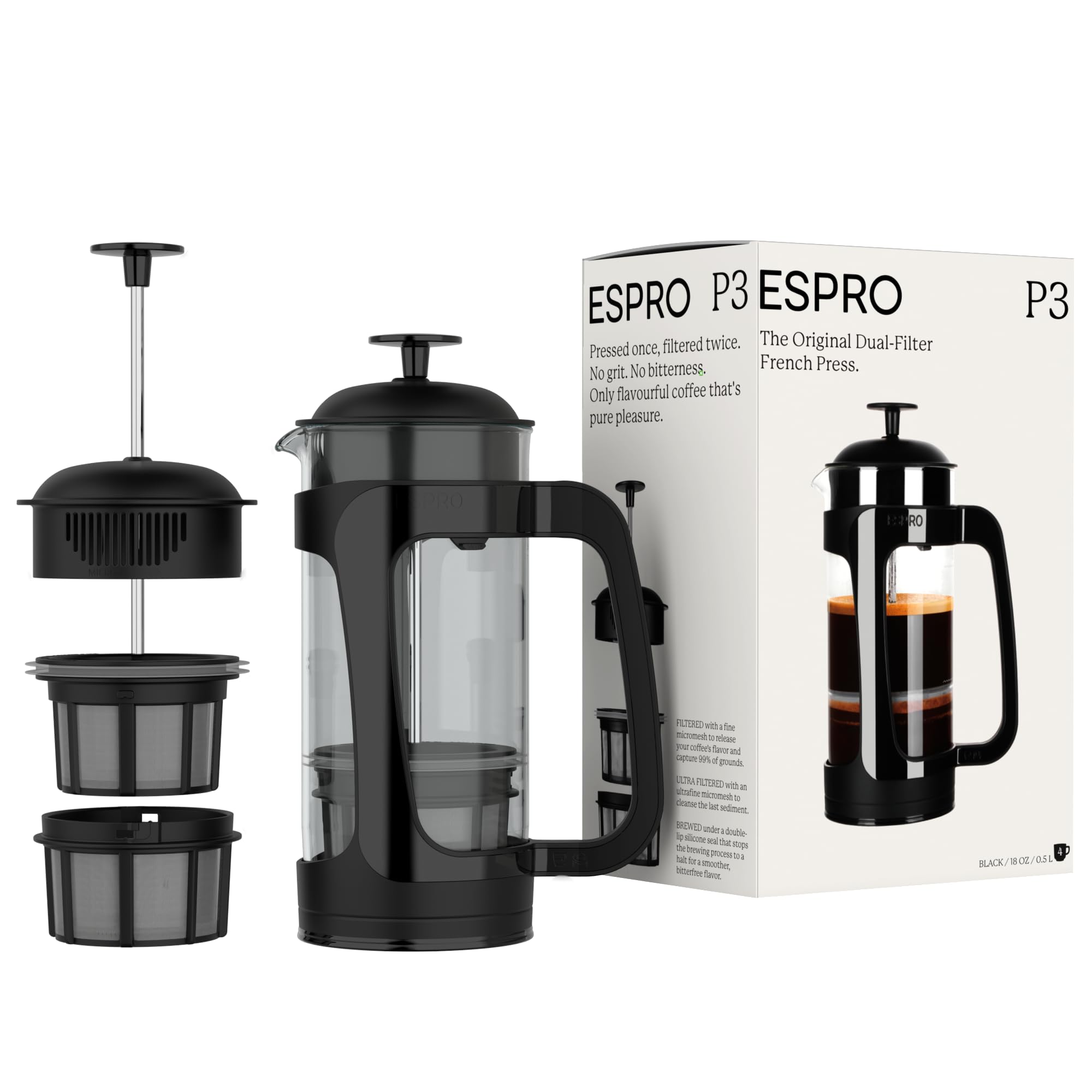 

ESPRO Coffee Press ESPRO Press P3 1418C чёрный