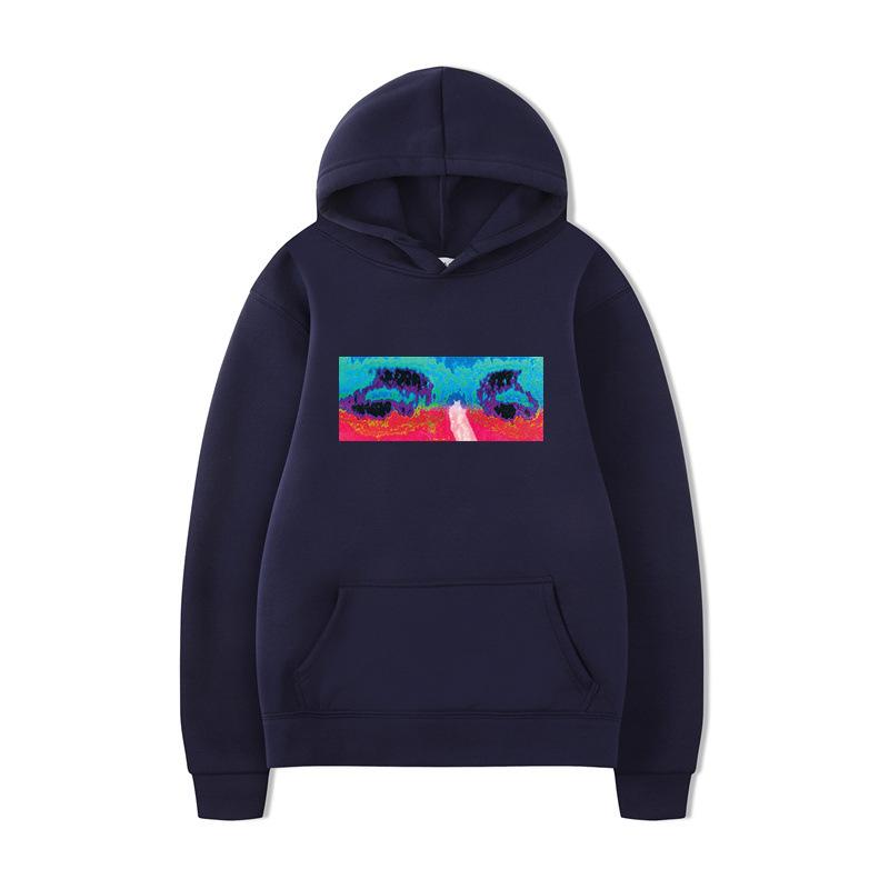 Jesień Zima Bluzy Chłopcy Harajuku Dziewczyny Pulower Wymyślne Topy Oversize Prezent Muzyczny Casual Luźna Wygodna Bluza