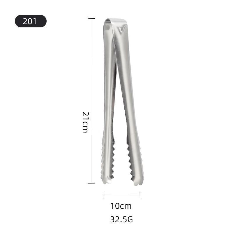 

Zhishi 3-Pack 8-Inch Stainless Steel Silicone-Tipped Food Tongs