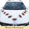 Car Wedding Arrangement Artificial Flower Car Headflower Wedding Car Flower Wedding Supplies