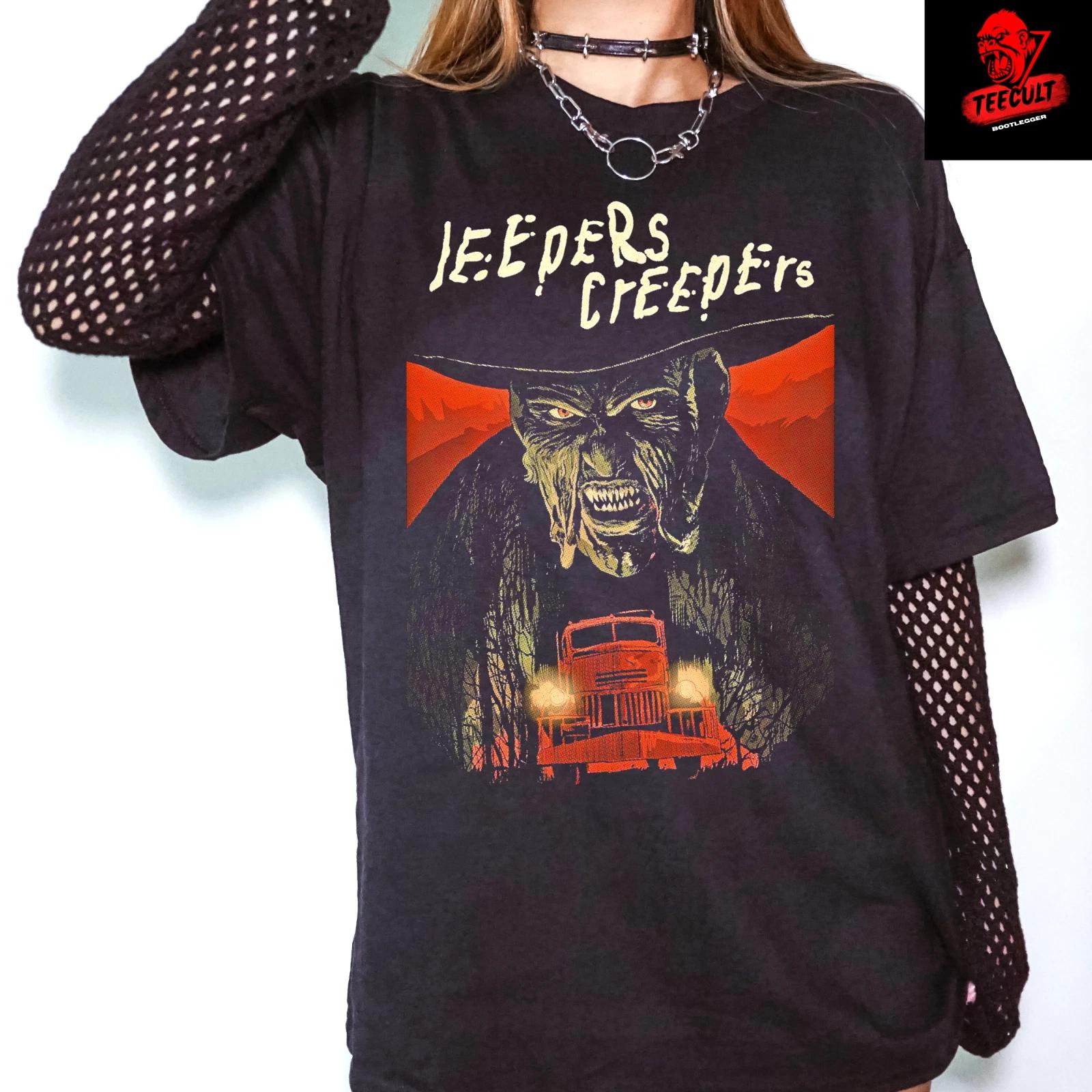 Men s and Women s T-shirts Jeepers Creepers The Creeper Horror Movie Halloween Unisex XXL