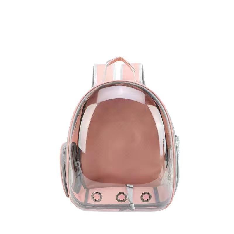 Portable Cat Backpack For Outdoors Breathable Pet Carrier Double Shoulder Dog And Cat Bookbag Space Design Cat Supplies