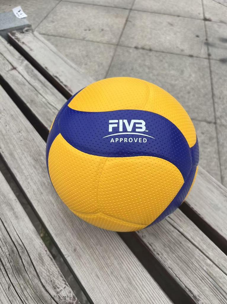 PU Leather Volleyball - Size 5, Training & Competition Standard for Middle School Exam, v300w Beach Volleyball.