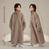Girls' Warm Double-Sided Fleece Nightdress