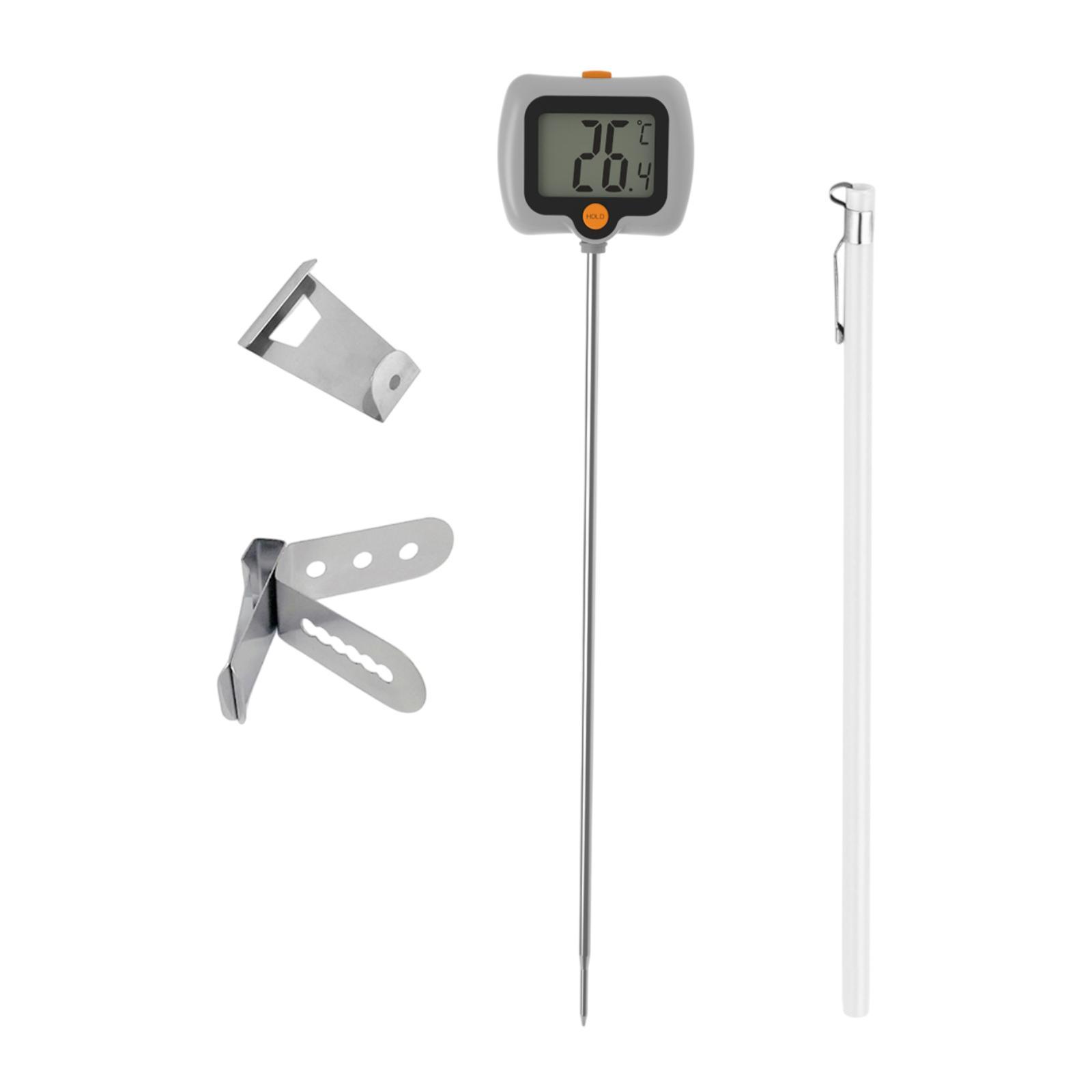 Digital Meat Insert Thermometer Food Thermometer for Candy Beef Liquids