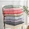 1Pc With Strap Office Supplies Cushion Winter 40x40CM Thicken Window Seat Cushion Warm Cotton Pad Student Fart Pad