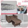Alicja Reclining Armchair with Sleeping Footrest and Storage Family Meble