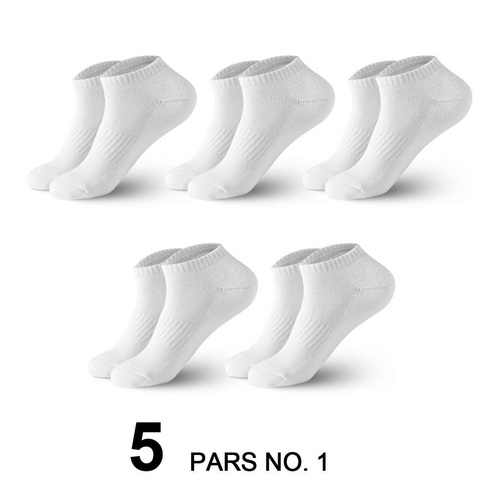 Men's Black Sweat-Absorbent, Odor-Resistant Xinjiang Cotton Mid-Calf Sports Socks - Autumn & Winter Knee-High Style