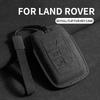 Funda de Ante para Llave de Coche Cubierta Carcasa Soporte Protección Para Land Rover Range Rover Sport Velar Evoque Freelander2 Discovery Accesorios