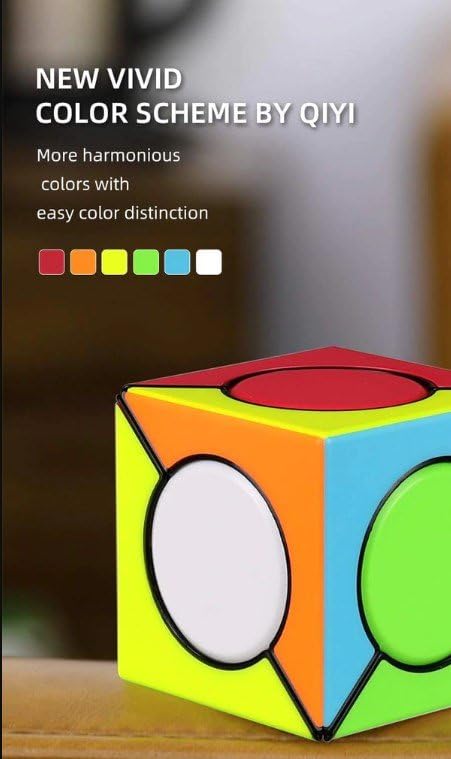 Kancharo Six Spot Cube with a Pouch for Convenient [Comes Storage]… (Black)