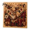 Creative Hobby Kits Christmas Faux Pearl Art Kit, Tree Wreath Painting DIY Kids Holiday Gifts Sparkling Diamond Craft Kit for Adults, Wall Decor Gem