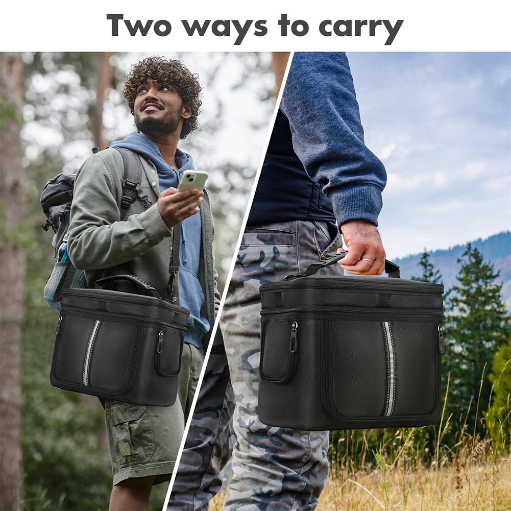 Wodoodporne etui transportowe do przechowywania stacji zasilania BLUETTI EB3A 268Wh z akumulatorem LiFePO4, ochronna torba do przechowywania