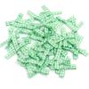 50pcs/lot Colored Satin Ribbon Bows Small Size Checkered Bowknot For DIY Sewing Crafts Garment Bouquets Wedding Party Decoration