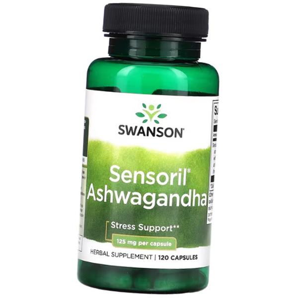 

Ашваганда, Sensoril Ashwagandha 125, Swanson 120капс (71280405) 120caps