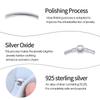925 Silver Bracelets 17-21CM Cylindric Head DIY Charms Beads Fashion Jewelry for Women