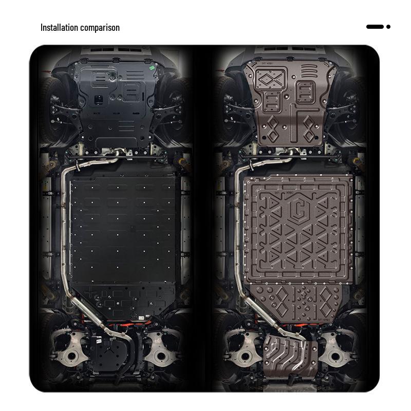 Shan Hai T1 Underbody Protection Plate 24-25: Easy Installation, Original Car Hole Fit