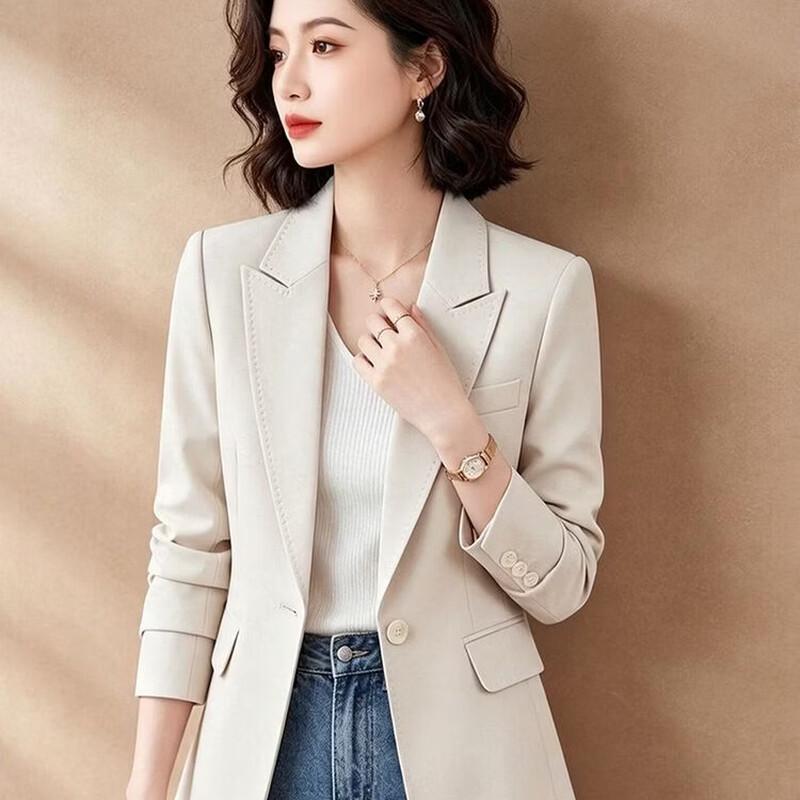 EST+II Women's Single Button Slim-Fit Blazer