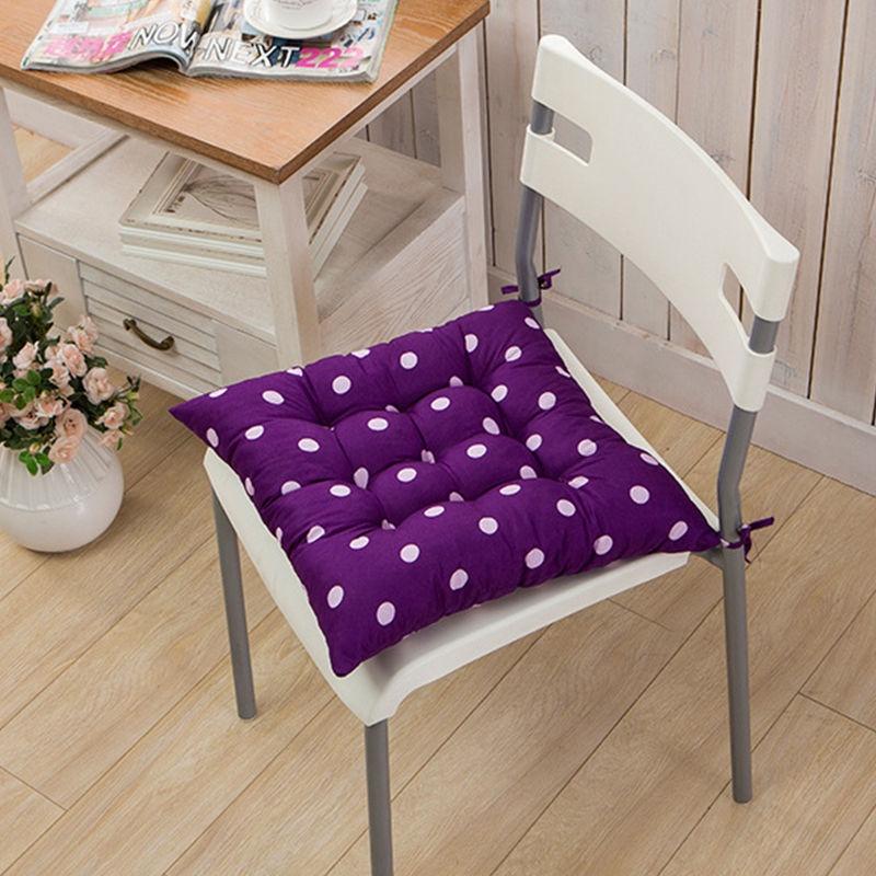Luxurious 40*40cm Dining Garden Patio Home Kitchen Office Chair Seat Pad Cushion