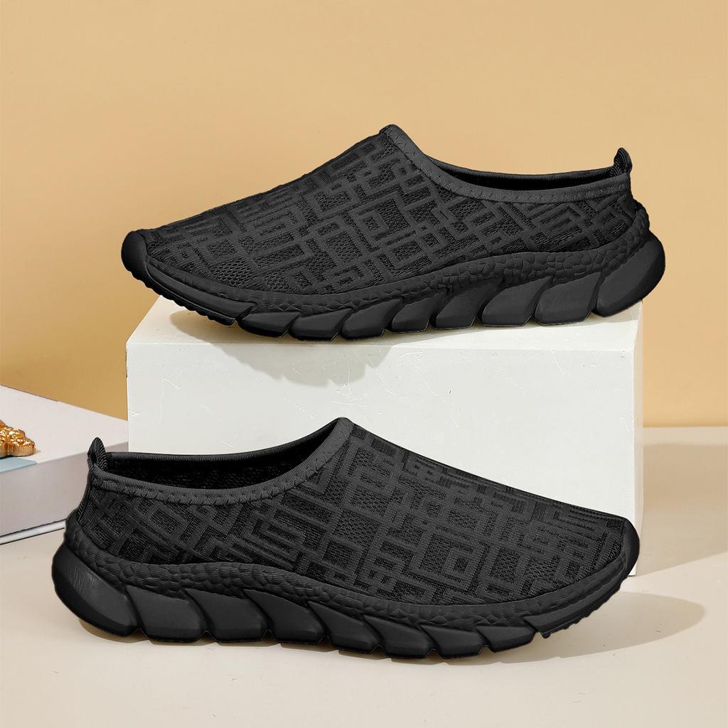 Skarpetki Siateczkowe Unisex Oddychające Wsuwane Codzienne Buty Lekkie Wygodne Damskie Płaskie do Chodzenia w Domu i na Zewnątrz