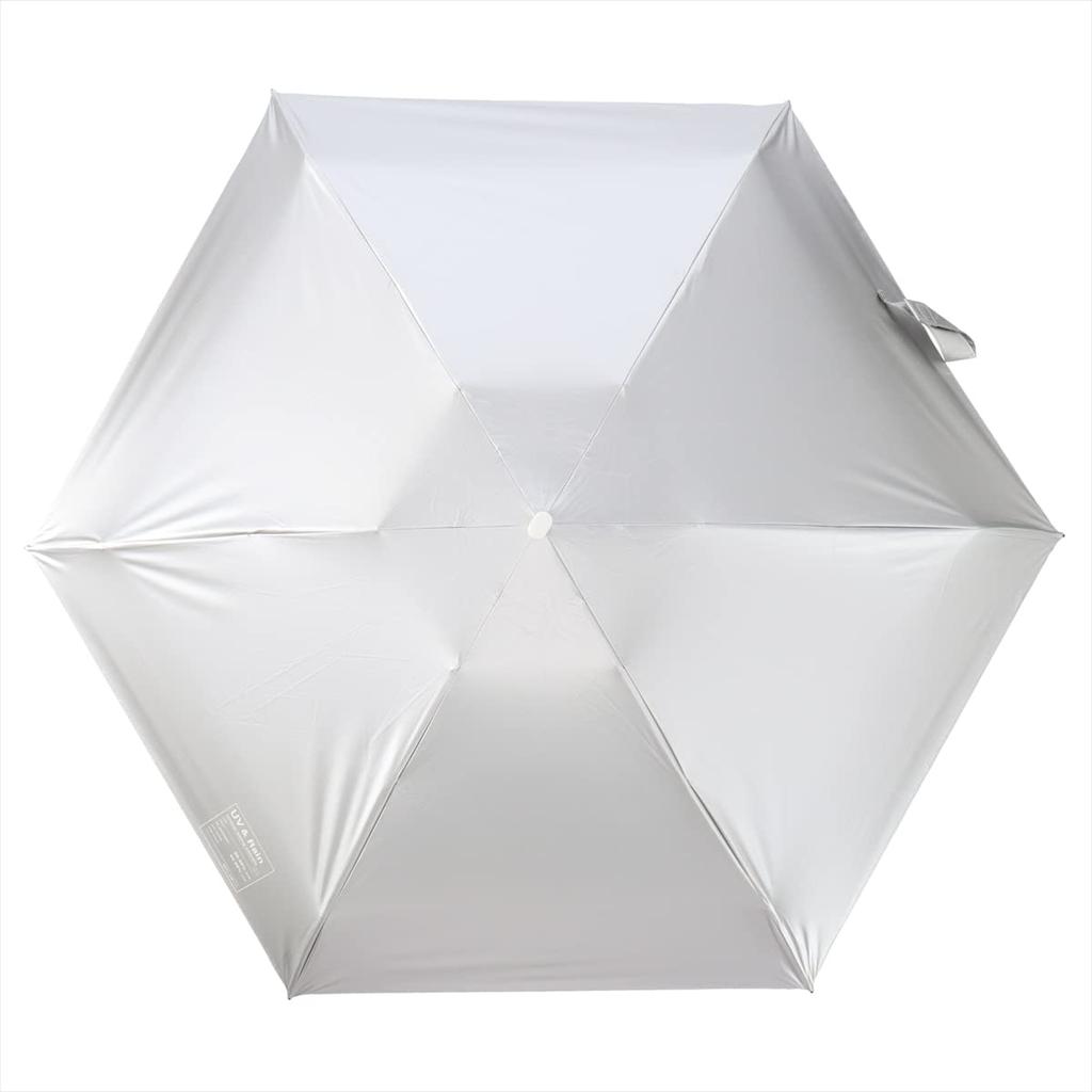 Nifty Colors Folding Light Minimum 2386SV Umbrella, 6-Tier Blocking, Mini,