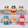 1 Set Crayon Shin Chan Actionfigur Cartoon Japanische Kawaii Figuren Sammlerstücke Film Zubehör Spielzeug Geschenke Für Kinder
