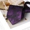 Wedding Banquet Free Retro Flower Men'S And Women'S 8Cm Zipper Fashion Business Dress Dyed Tie