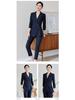 Women's High-End Striped Suit Set - Autumn 2024 Fashion, Elegant Professional Wear, Formal Goddess Style