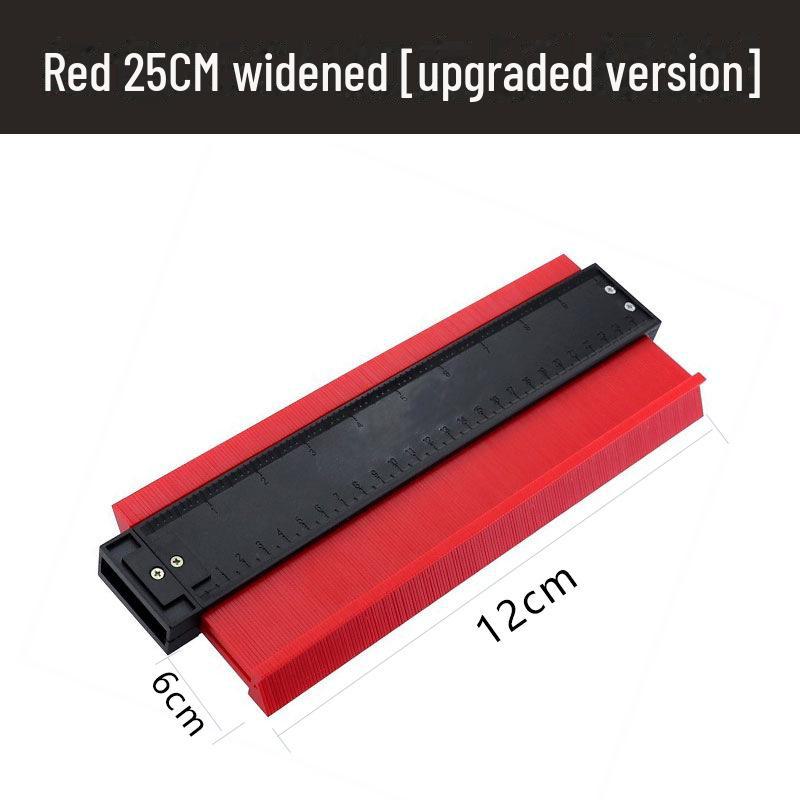 Multifunctional Contour Measuring and Profiling Gauge for Woodworking and Irregular Shapes