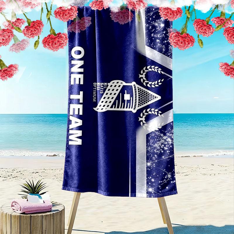 Everton Print Beach Towel, Large Soft Quick Dry Towel for Beach Camping Swimming