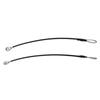 2x Tailgate Cable For XUV 625i 825i HPX615E HPX815E M159508 XUV825I S4 XUV855D