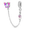 Sweet Romantic Copper Metal Princess Letter Pink High Heels Handbag Dress Charm Bead Components Bead Components Compatible With Pan Authentic