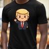 T-Shirt Herren Kawaii Trump Motiv Baumwolle Größe S bis 5XL